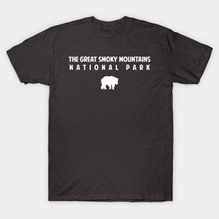 Great Smoky Mountains National Park Bear Retro T-Shirt